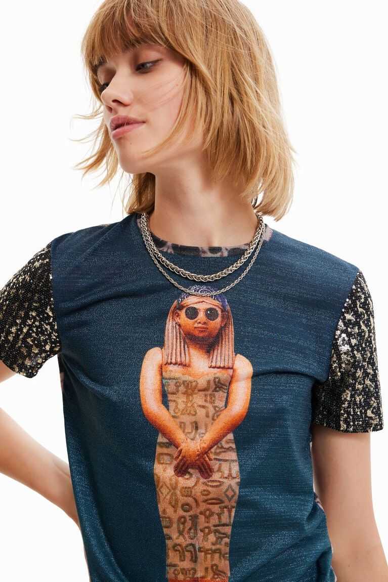 Camiseta Desigual Digital arty Mujer | VZL915048