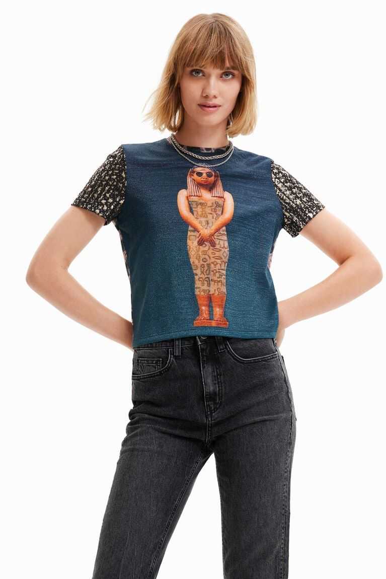 Camiseta Desigual Digital arty Mujer | VZL915048