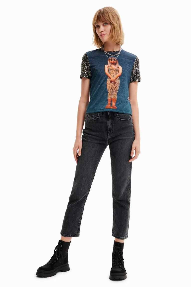 Camiseta Desigual Digital arty Mujer | VZL915048