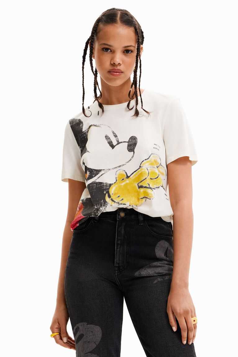 Camiseta Desigual Disney\'s Mickey Mouse Mujer | FLA304298