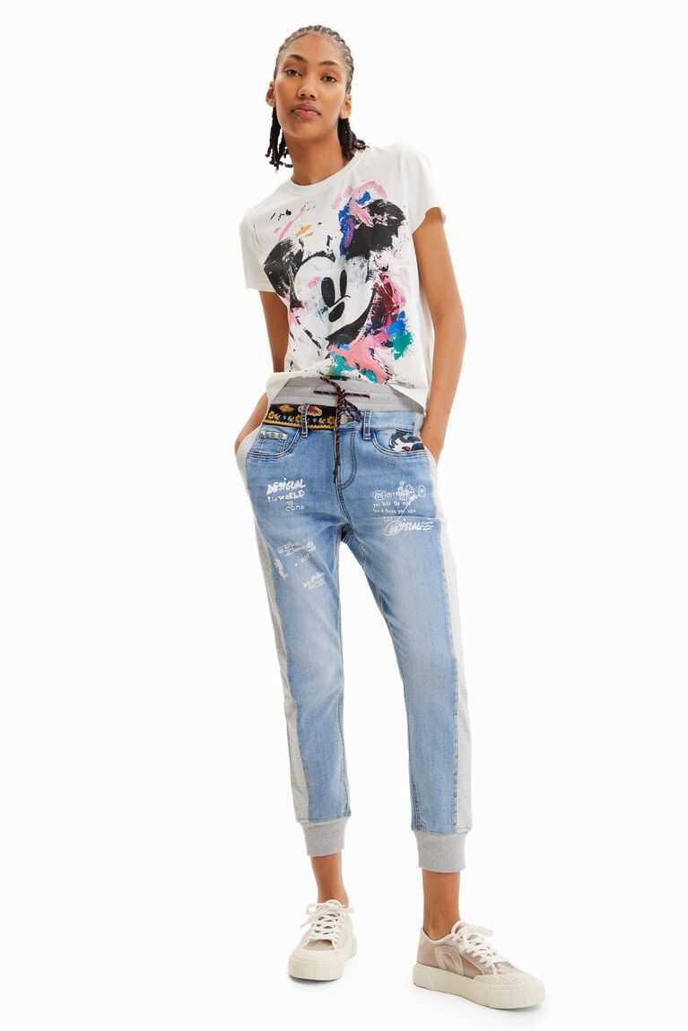 Camiseta Desigual Disney's Mickey Mouse arty Mujer | VEW145628