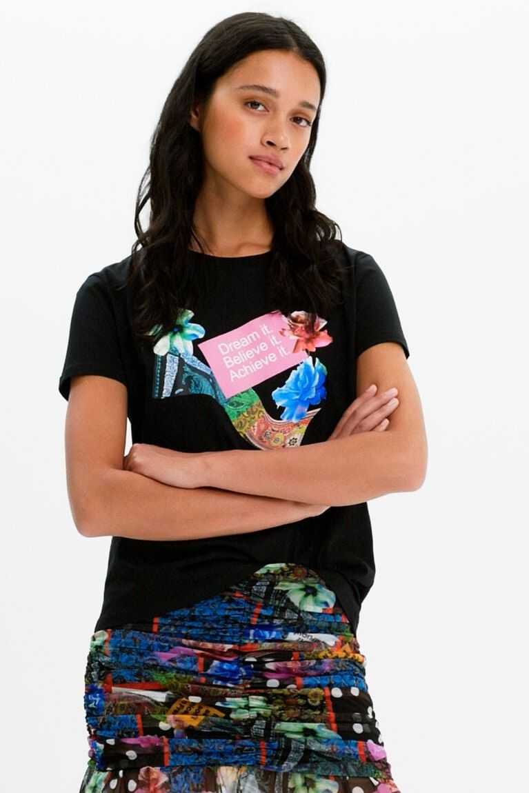 Camiseta Desigual Fantasy print Mujer | HPQ695438