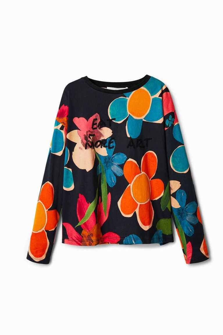 Camiseta Desigual Floral print Niña | JYI574982