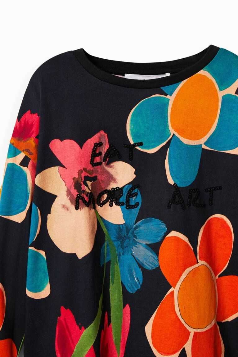 Camiseta Desigual Floral print Niña | JYI574982