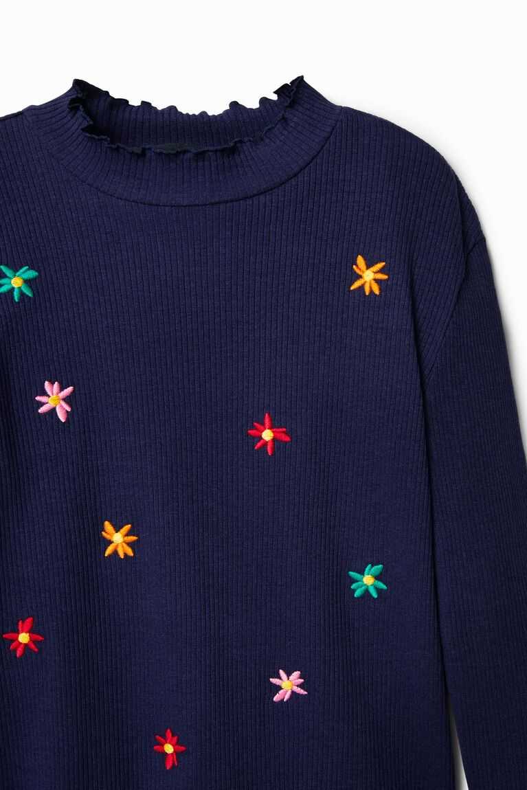 Camiseta Desigual Flower embroidery Niña | PKZ678219