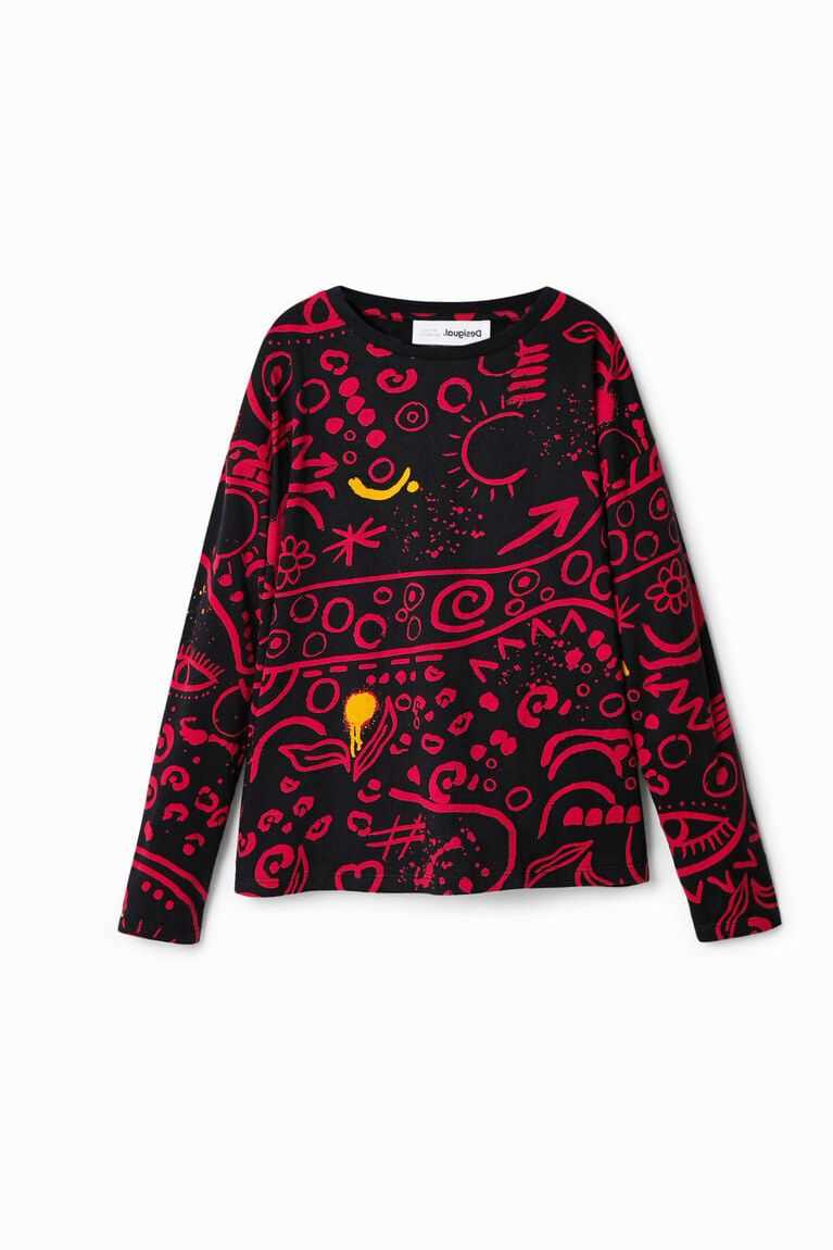 Camiseta Desigual Illustration print Niña | PMB015634