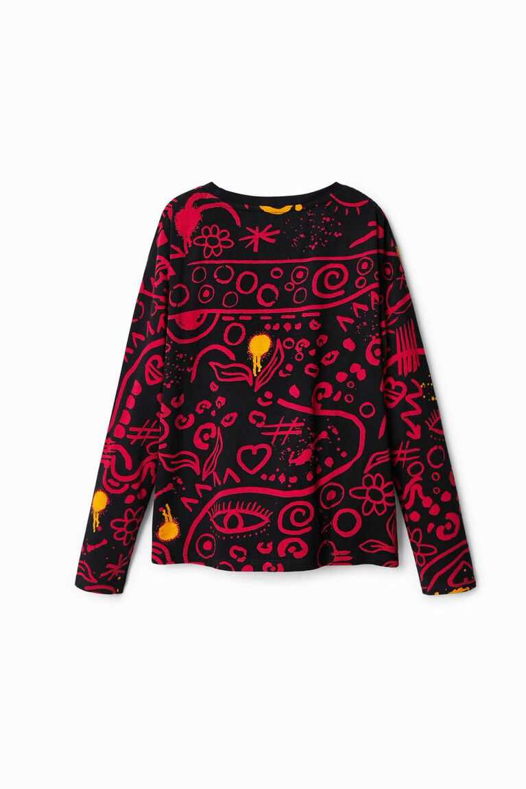 Camiseta Desigual Illustration print Niña | PMB015634