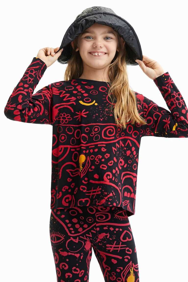 Camiseta Desigual Illustration print Niña | PMB015634