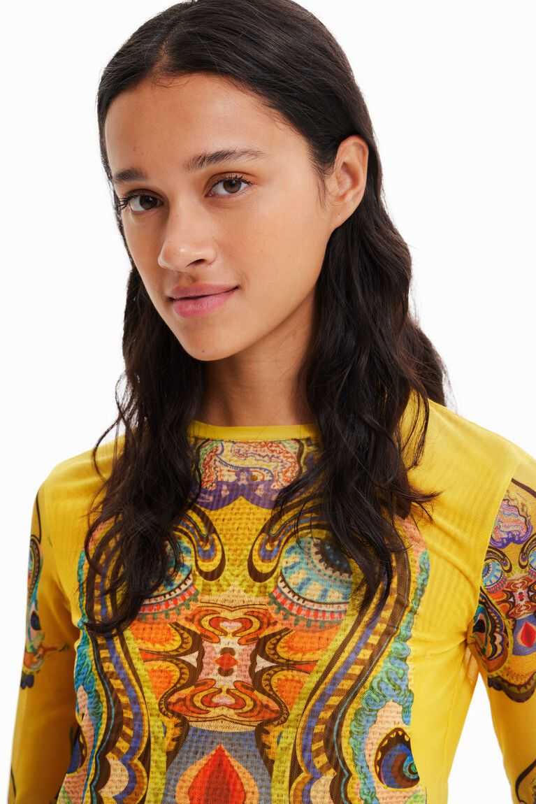 Camiseta Desigual M. Christian Lacroix tulle tapestry Mujer | JAE897431