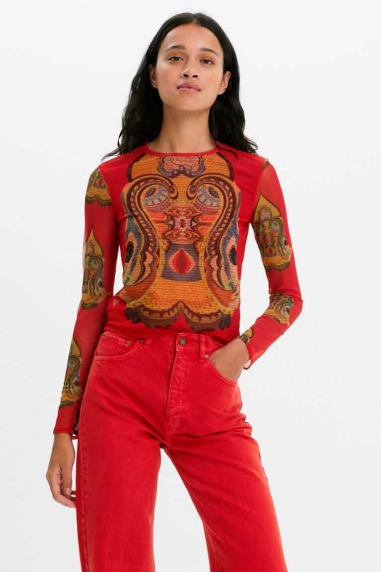 Camiseta Desigual M. Christian Lacroix tulle Mujer | PLU302594