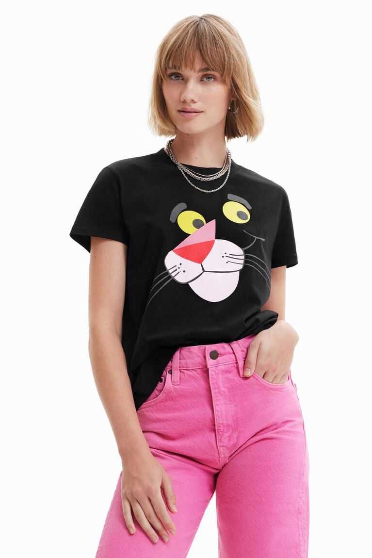 Camiseta Desigual Pink Panther Mujer | POM591804