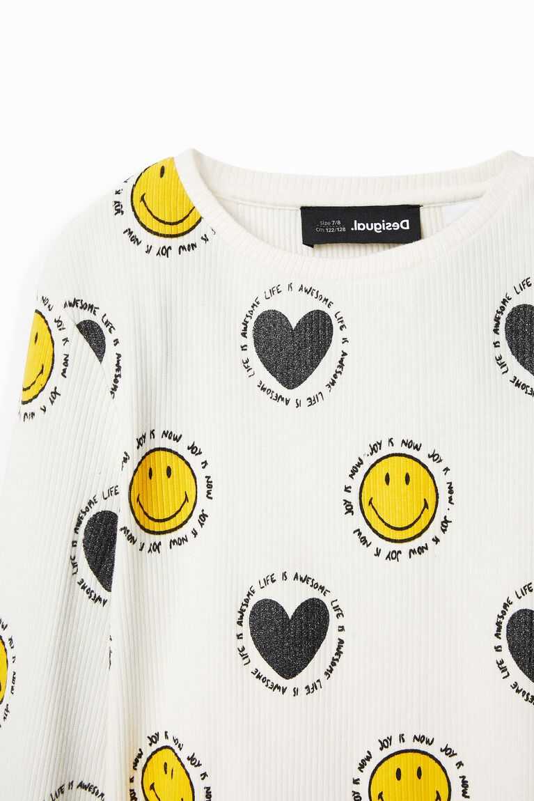 Camiseta Desigual Smiley and hearts Niña | OID412605