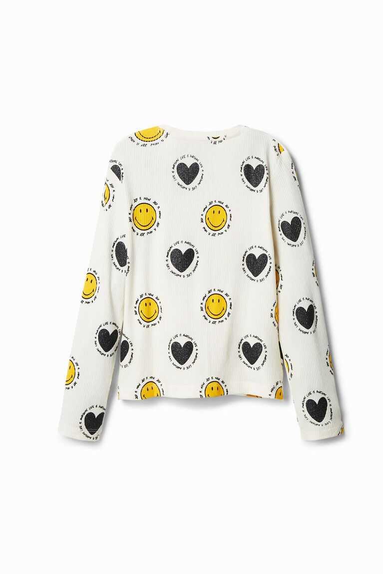 Camiseta Desigual Smiley and hearts Niña | OID412605