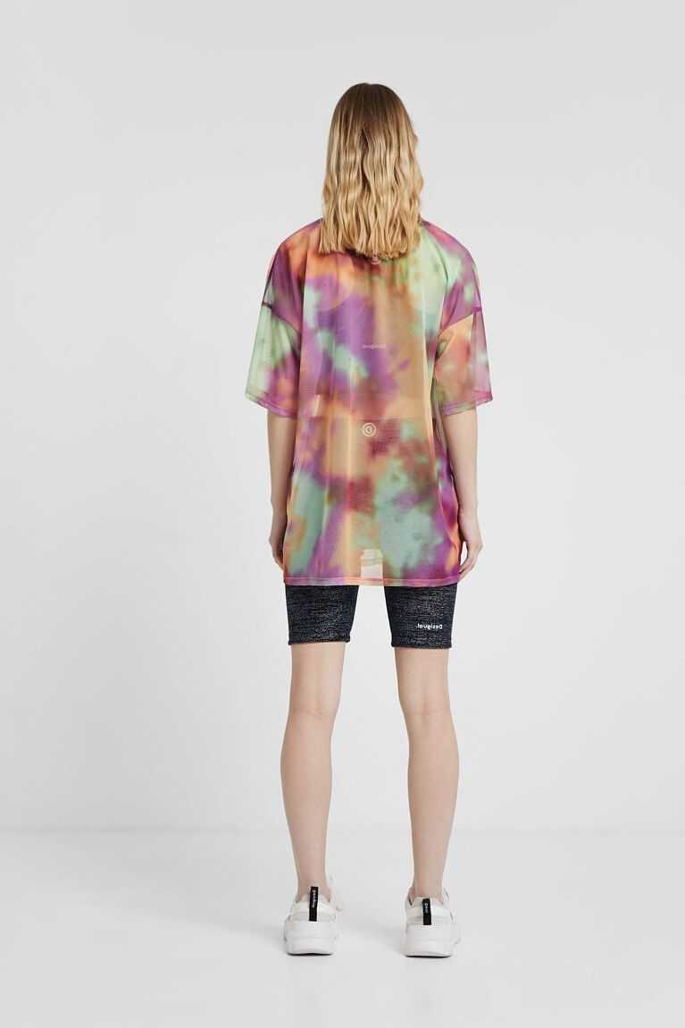 Camiseta Desigual Tie-dye Mujer | ELQ830465