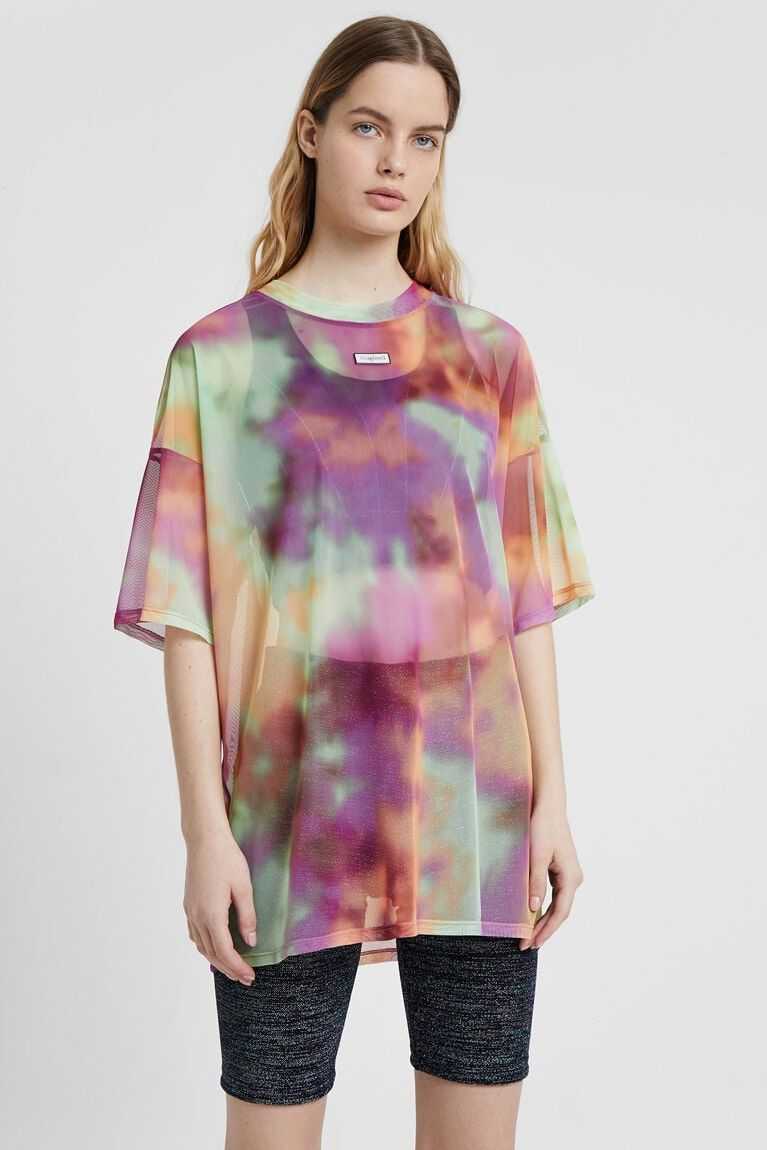 Camiseta Desigual Tie-dye Mujer | ELQ830465