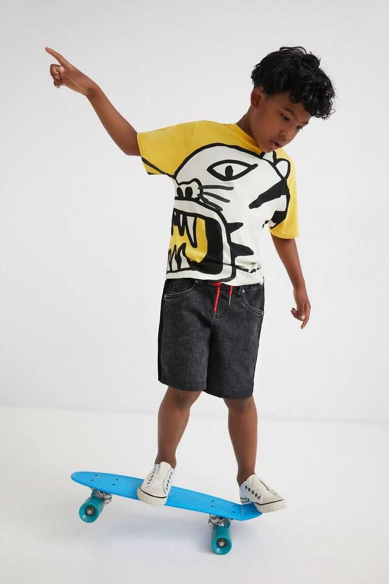 Camiseta Desigual Tiger Niño | AUG037589