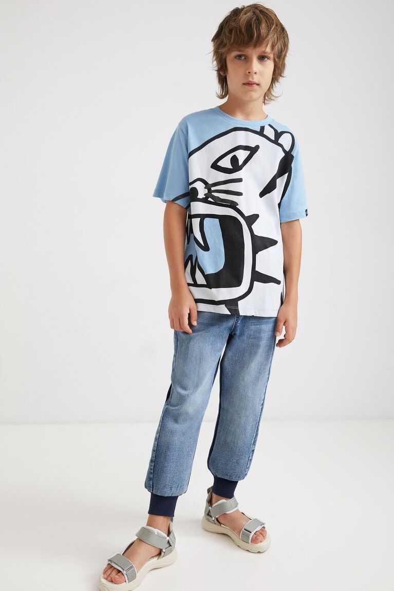 Camiseta Desigual Tiger Niño | MOB516940