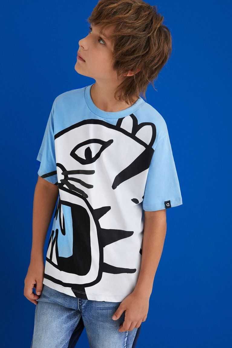 Camiseta Desigual Tiger Niño | MOB516940