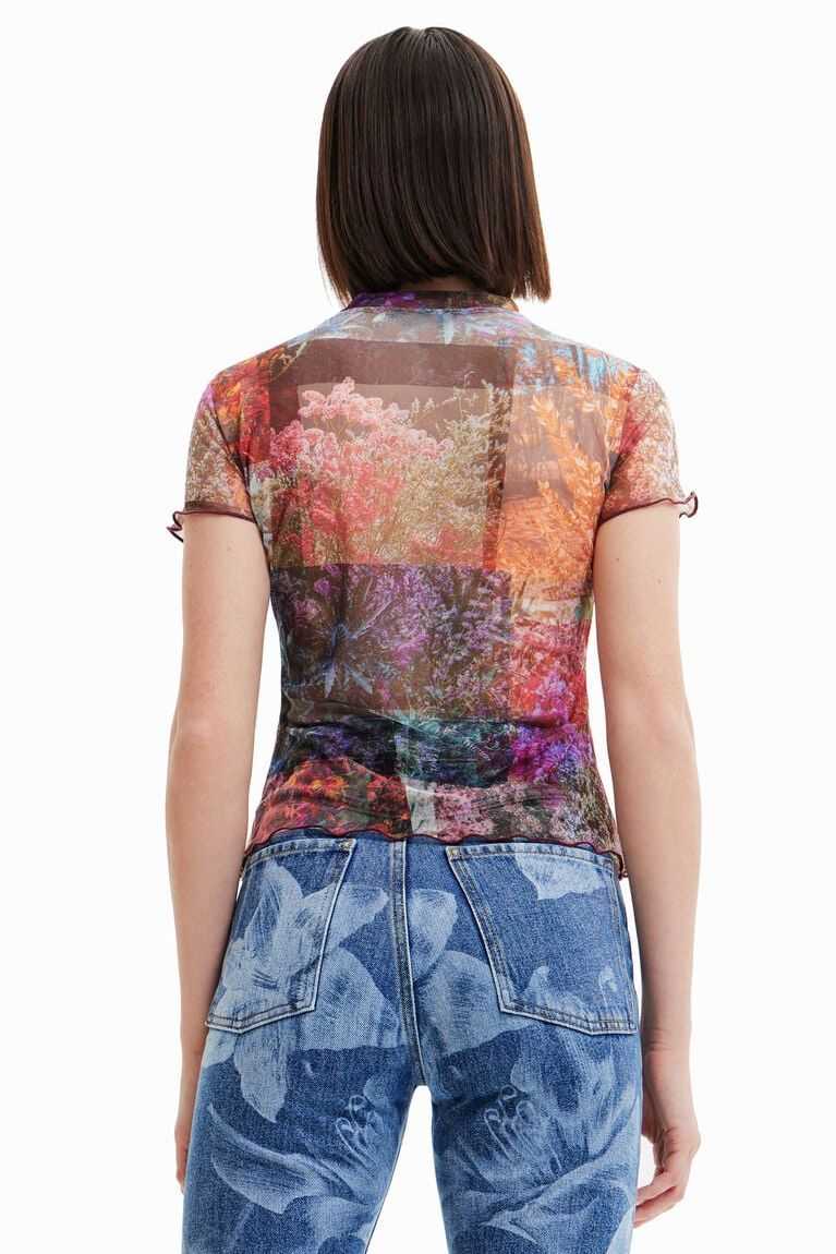 Camiseta Desigual Tulle print Mujer | WNF018349