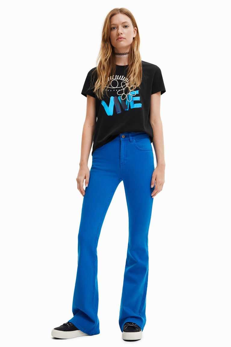 Camiseta Desigual Vive Mujer | YKX538607