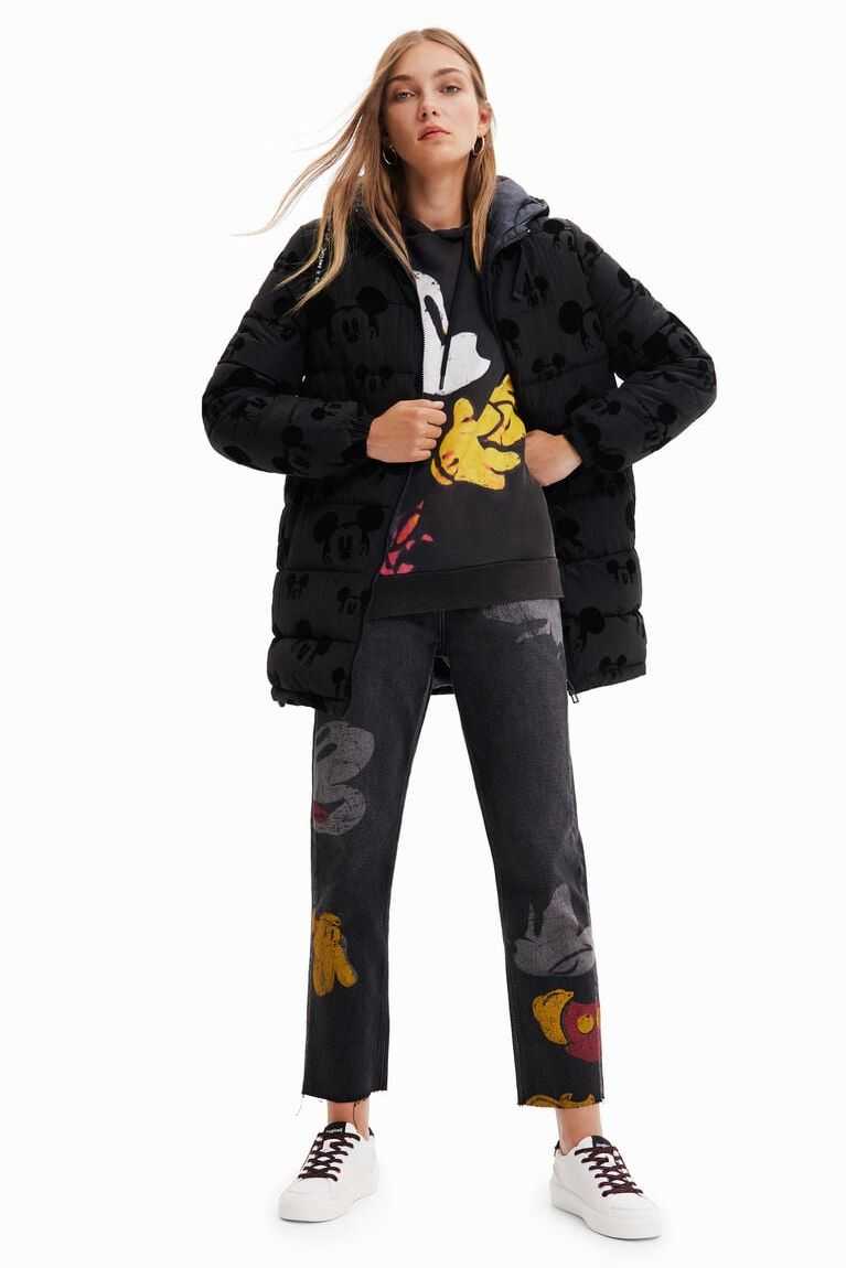 Chaqueta Puffer Desigual Disney's Mickey Mouse padded coat Mujer | HPA213985