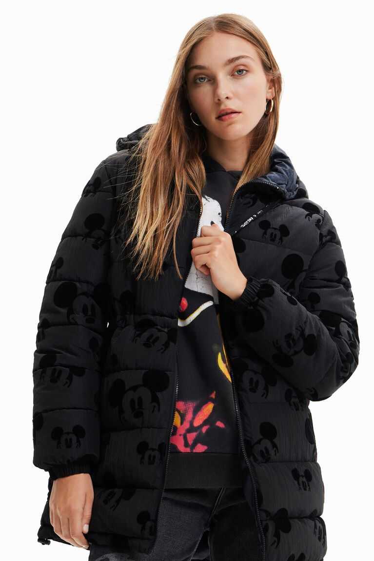 Chaqueta Puffer Desigual Disney\'s Mickey Mouse padded coat Mujer | HPA213985