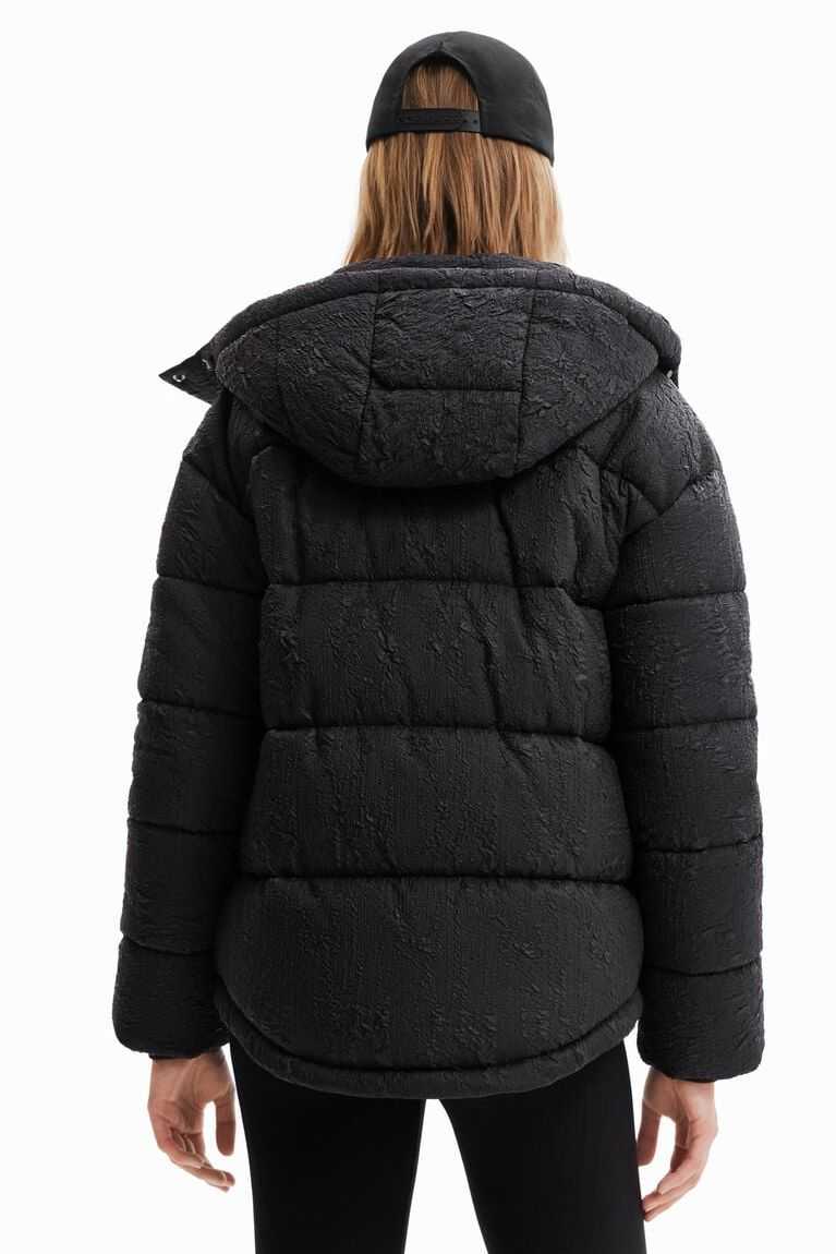 Chaqueta Puffer Desigual Textured padded Mujer | UTE498103