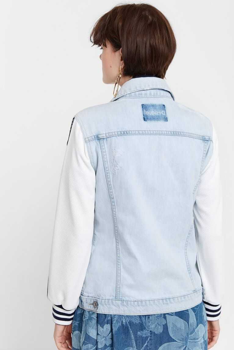 Chaquetas Desigual Jean and sporty patch Mujer | VMN345168