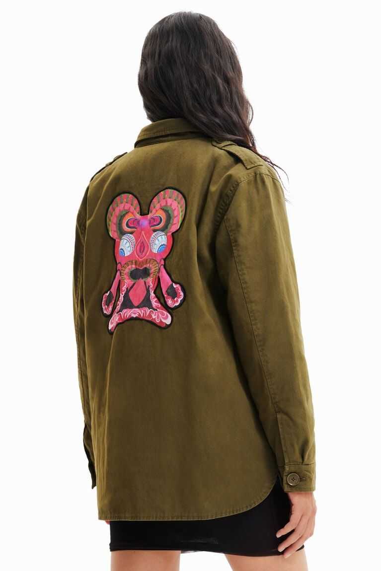 Chaquetas Desigual M. Christian Lacroix military parka Mujer | CRJ253081