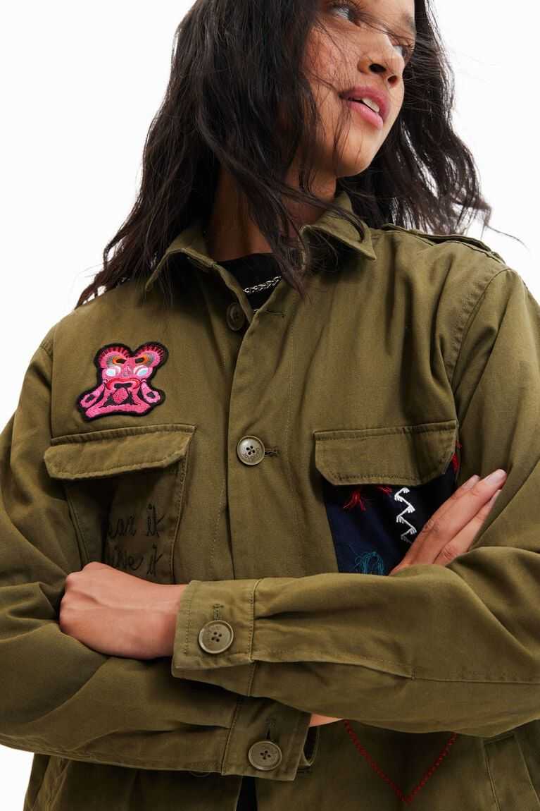 Chaquetas Desigual M. Christian Lacroix military parka Mujer | CRJ253081