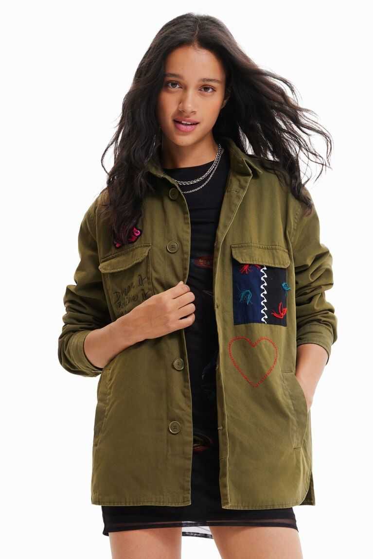 Chaquetas Desigual M. Christian Lacroix military parka Mujer | CRJ253081