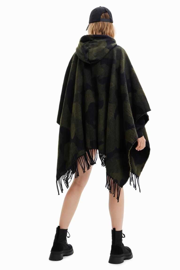 Chaquetas Desigual Military poncho Mujer | SHL732816