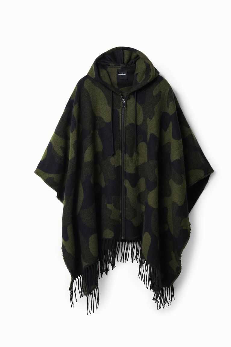 Chaquetas Desigual Military poncho Mujer | SHL732816