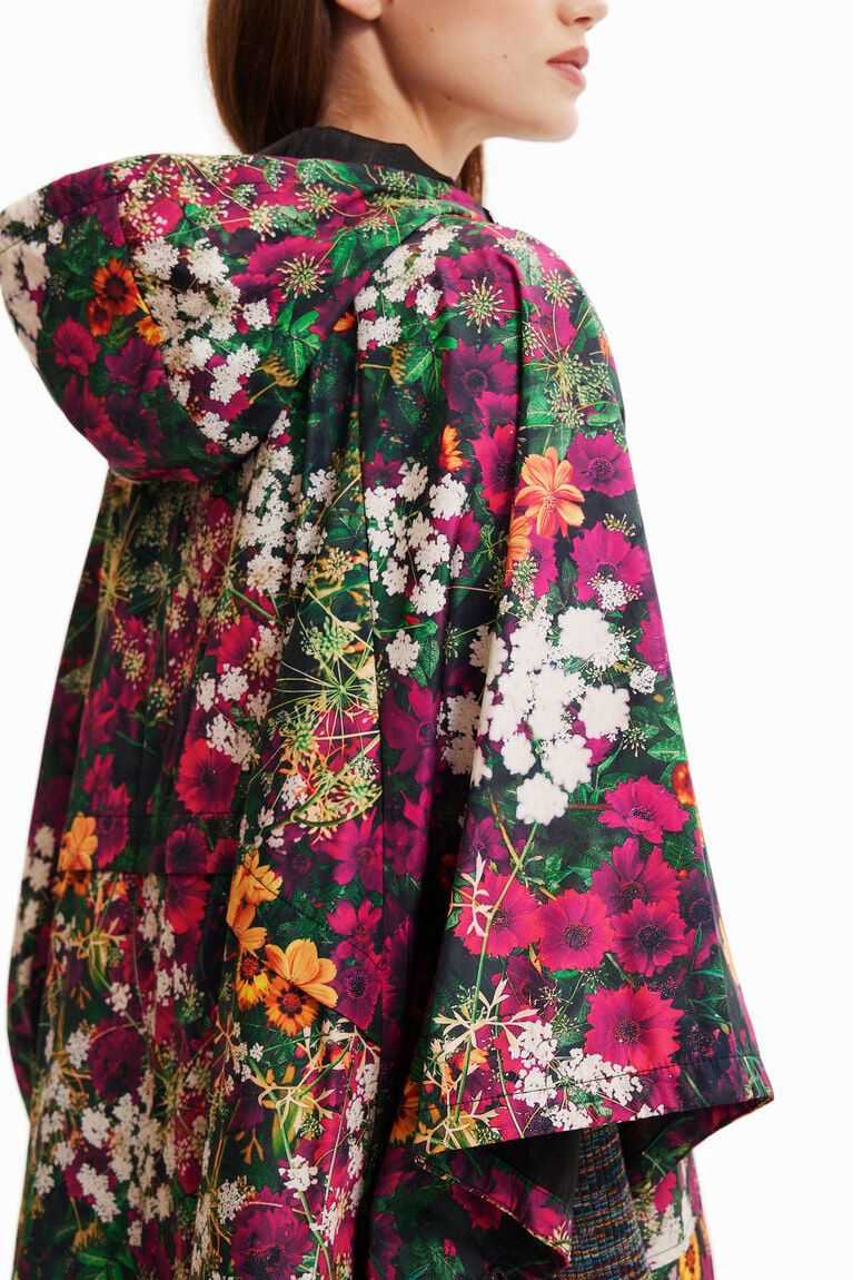 Chaquetas Desigual Mini floral raincoat Mujer | ICN451739