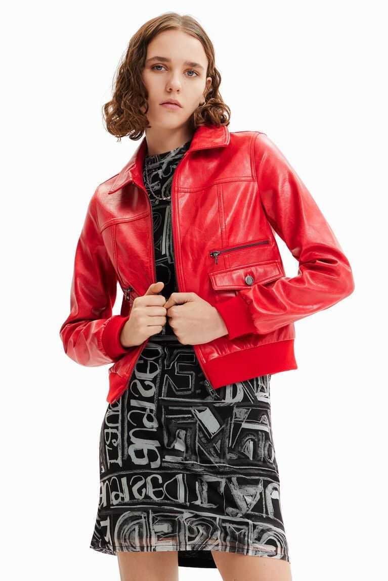 Chaquetas Desigual Retro pockets Mujer | RUW725638