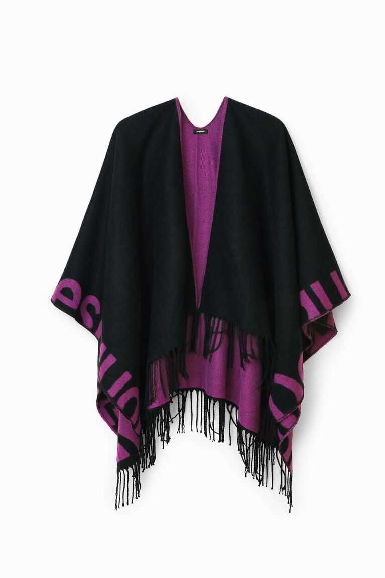 Chaquetas Desigual Reversible poncho Mujer | IKZ320967