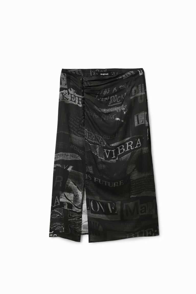 Falda Desigual Skirt Mujer | GFB421385