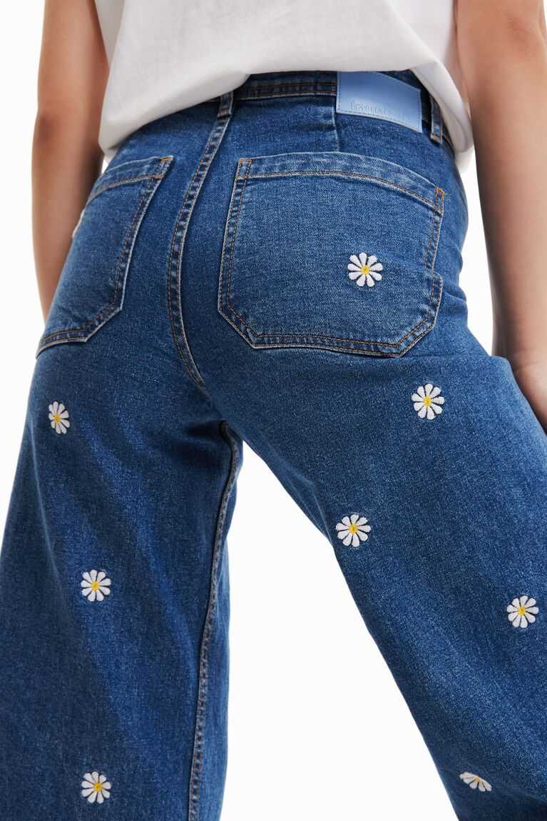 Jeans Desigual Daisy denim culottes Mujer | UVQ179628