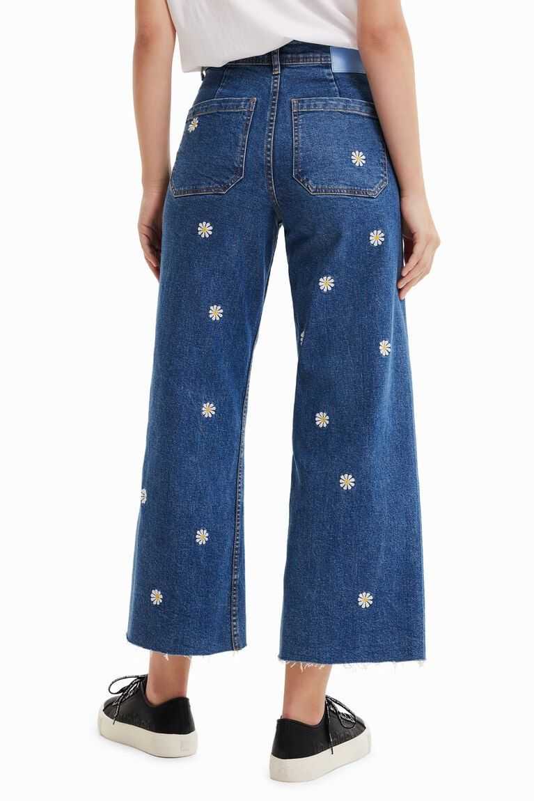 Jeans Desigual Daisy denim culottes Mujer | UVQ179628