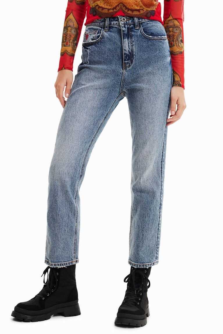 Jeans Desigual Directo ankle grazer Mujer | CVJ410358