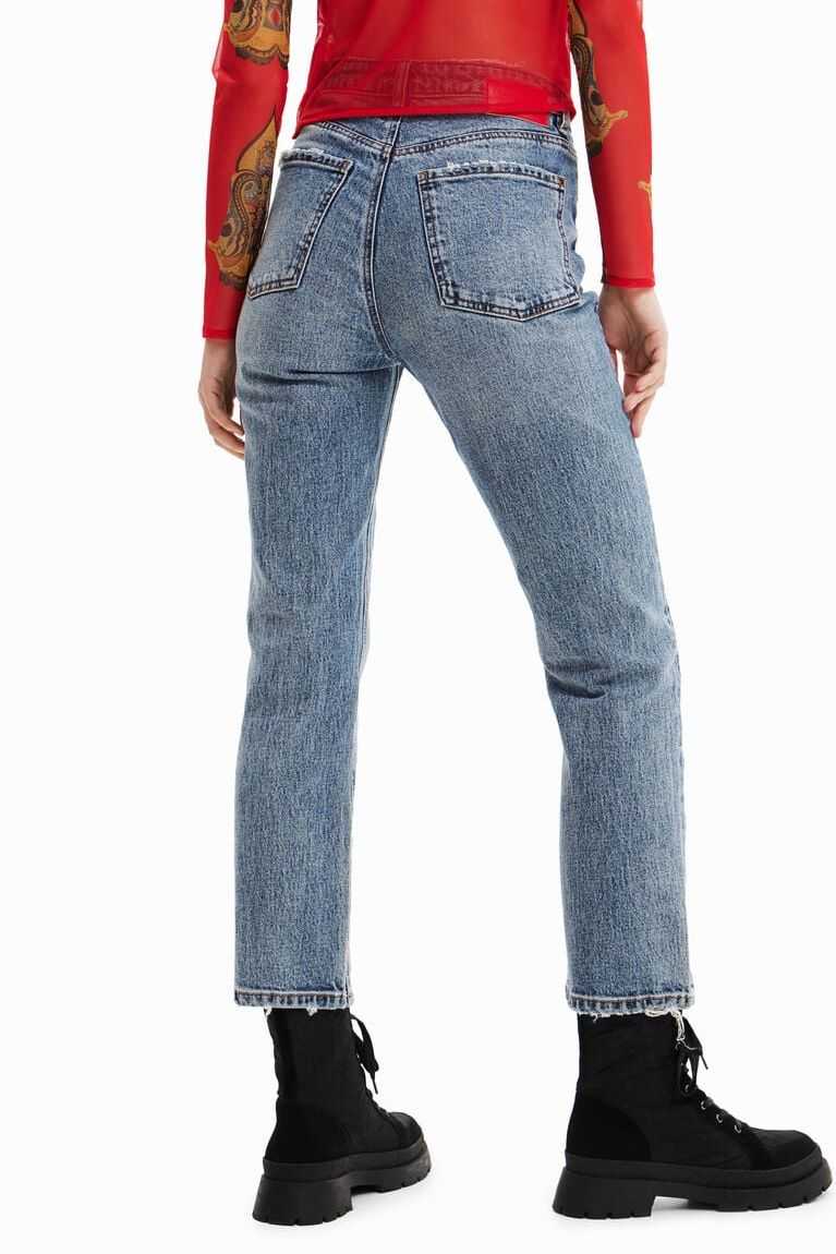 Jeans Desigual Directo ankle grazer Mujer | CVJ410358