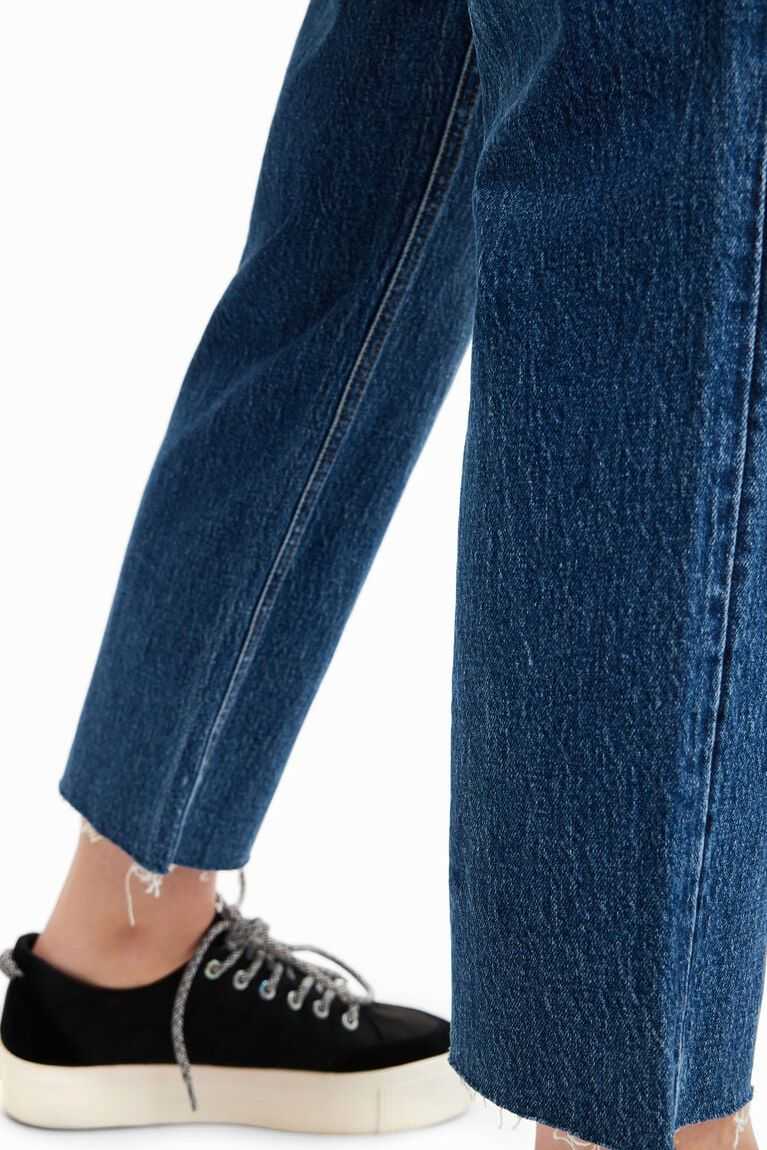 Jeans Desigual Directo cropped Mujer | WKA924315