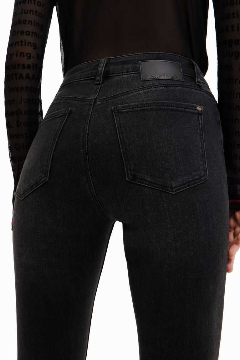 Jeans Desigual Flaco Mujer | GED820745