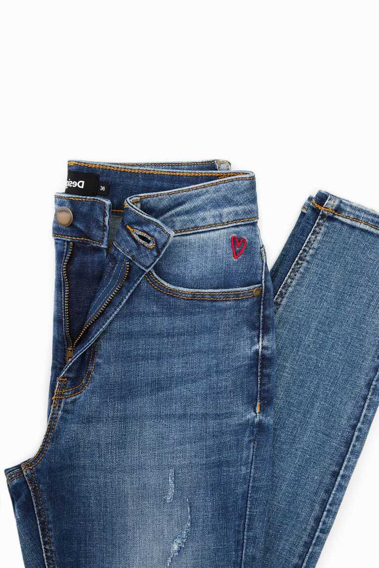 Jeans Desigual Flaco Mujer | UER315467