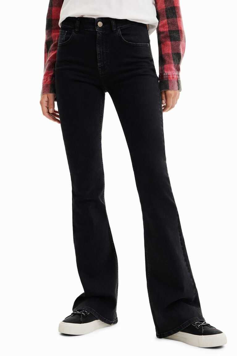 Jeans Desigual Flared Mujer | DZM761809