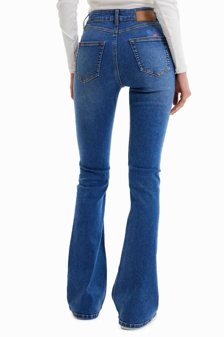 Jeans Desigual Flared Mujer | YFC046237