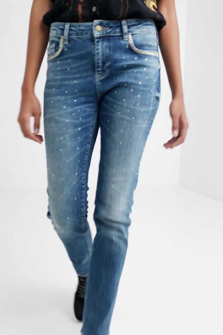 Jeans Desigual Jeans with studs Mujer | HDF601824