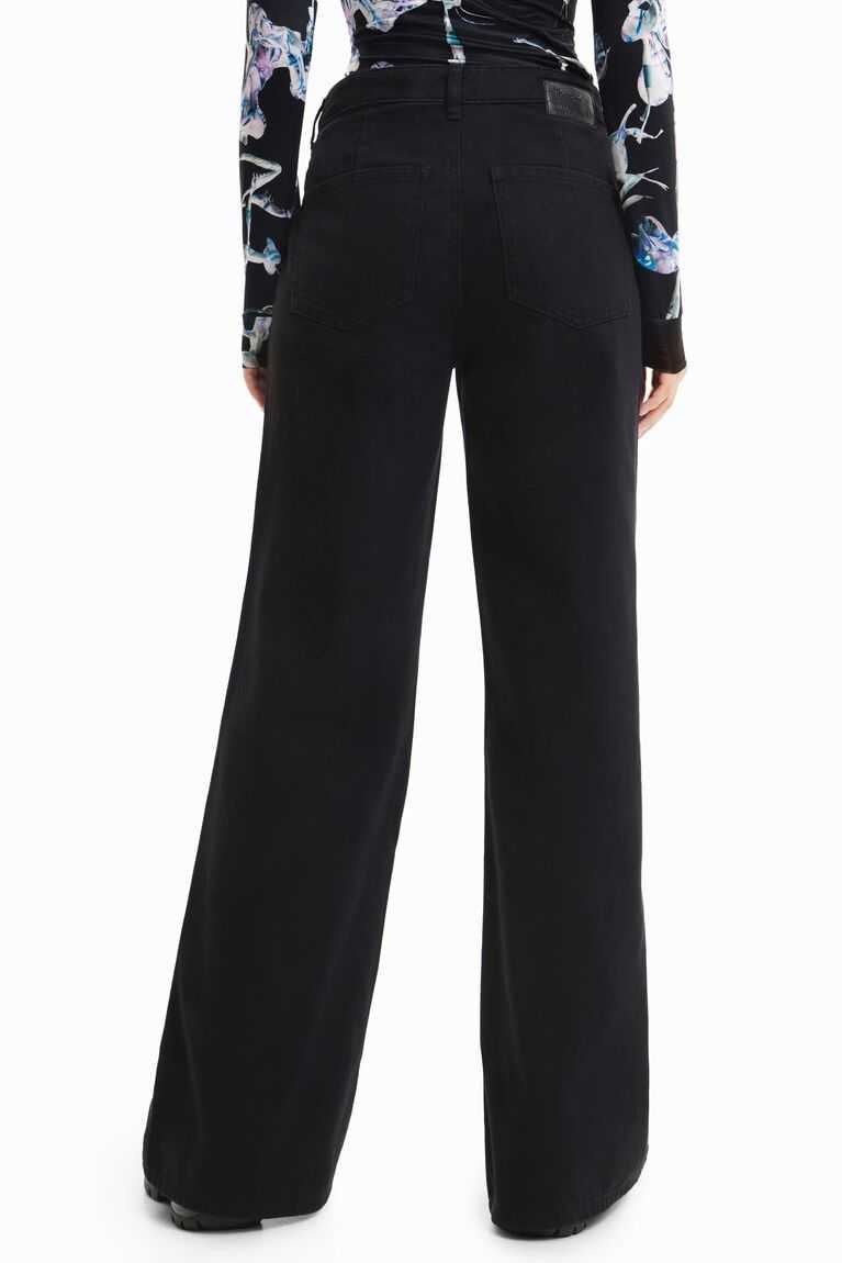 Jeans Desigual Maitrepierre wide-leg Mujer | KBM695714