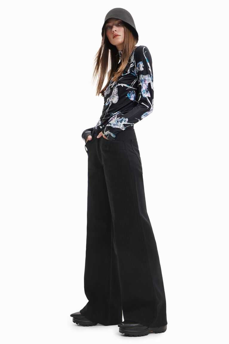 Jeans Desigual Maitrepierre wide-leg Mujer | KBM695714