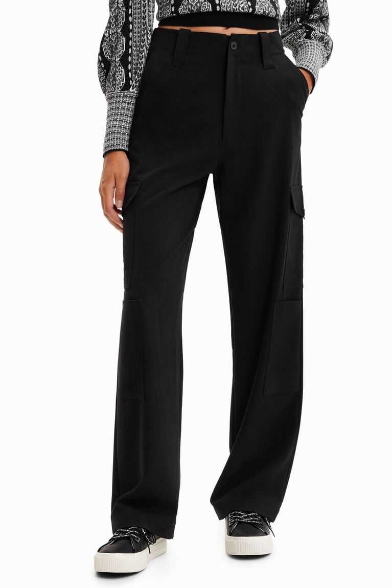 Leggins Desigual Basic cargo trousers Mujer | ZDA483275